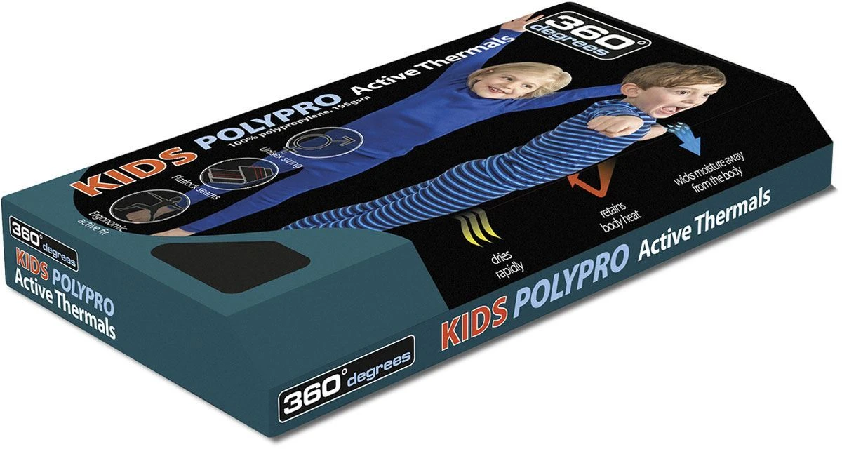 360 Degrees Polypro Active Kids Thermal Bottom 1 360 Degrees Polypro Active Kids Thermal Bottom