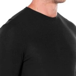 Icebreaker Men's 175 Everyday Long Sleeve Crewe -Camelbak Camp Shop 0035736 copy of mens 175 everyday long sleeve crewe small black
