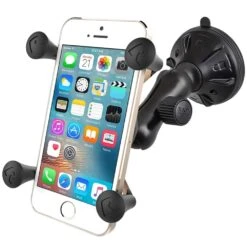 RAM MOUNTS X−Grip Phone Mount With Twist−Lock Low Profile Suction Base -Camelbak Camp Shop 1207814 twist suction cup mount phone cradle