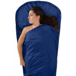 Sea To Summit Silk + Cotton Liner − Mummy With Hood -Camelbak Camp Shop 1240577 silk cotton liner mummy with hood