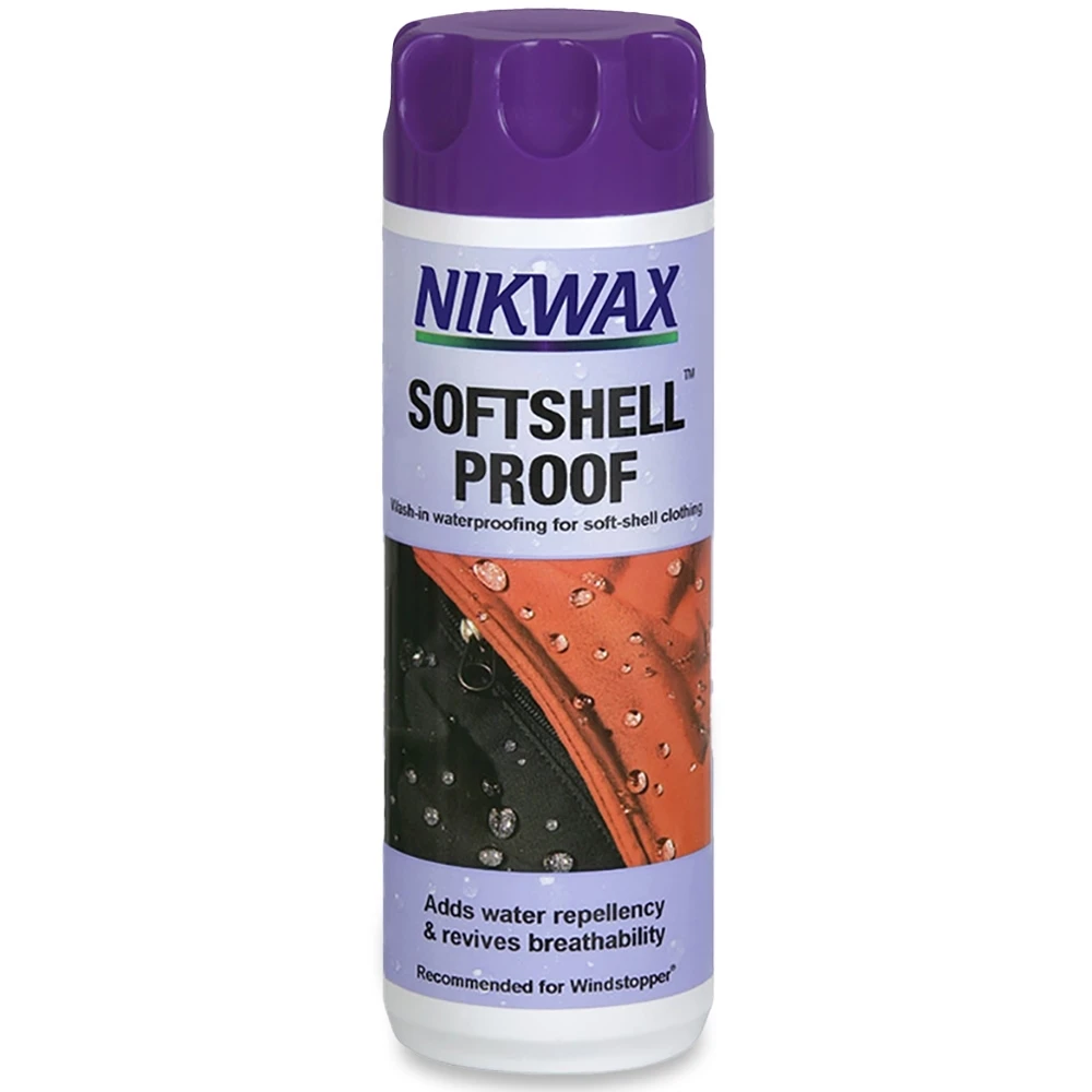 Nikwax Softshell Proof 300ml Wash In 1 Nikwax Softshell Proof 300ml Wash In
