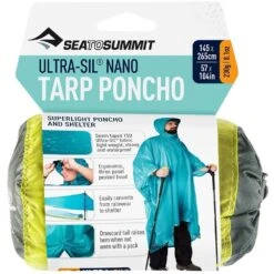 Sea To Summit Ultra Sil Nano Tarp Poncho -Camelbak Camp Shop 1250845 ultra sil nano tarp poncho blue