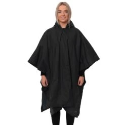 Stash Raincoat Poncho -Camelbak Camp Shop 1251108 stash raincoat poncho black