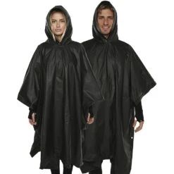 Stash Raincoat Poncho -Camelbak Camp Shop 1251110 stash raincoat poncho black