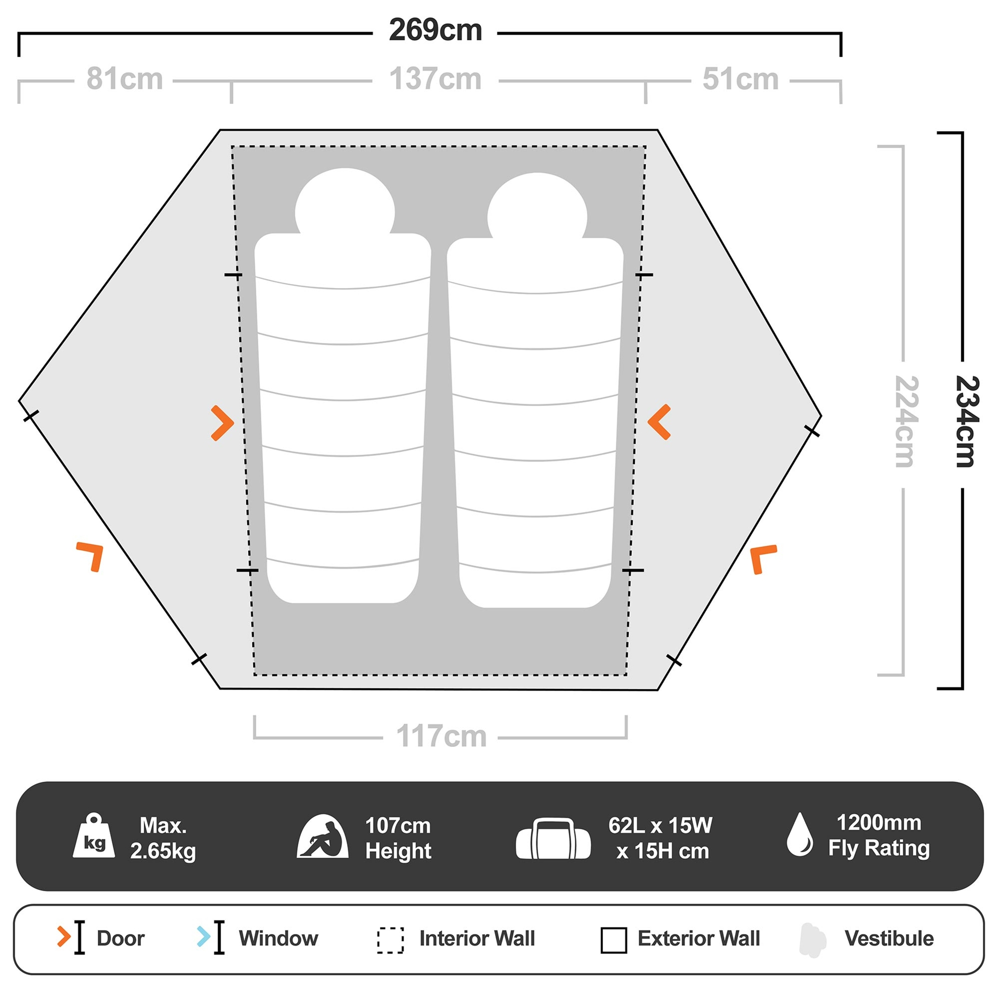 Marmot Tungsten 2−Person Tent 8 Marmot Tungsten 2−Person Tent - Image 8