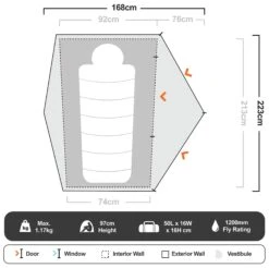 Marmot Tungsten Ultralight 1−Person Tent 21 Marmot Tungsten Ultralight 1−Person Tent -Camelbak Camp Shop 1273897