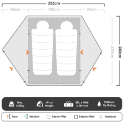 Marmot Catalyst 2−Person Tent -Camelbak Camp Shop 1274367