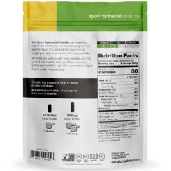 Skratch Labs Hydration Drink Mix 440g Lemon & Lime 20 Serve -Camelbak Camp Shop 1275751 skr sport hydration drink mix 400g resealable pouch lemons limes