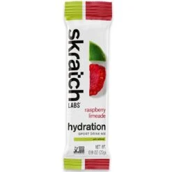 Skratch Labs Hydration Drink Mix 22g Raspberry Limeade Single Serve