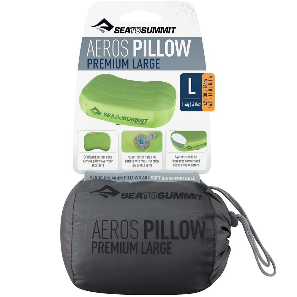 Sea To Summit Aeros Premium Pillow Large 7 Sea To Summit Aeros Premium Pillow Large - Image 7