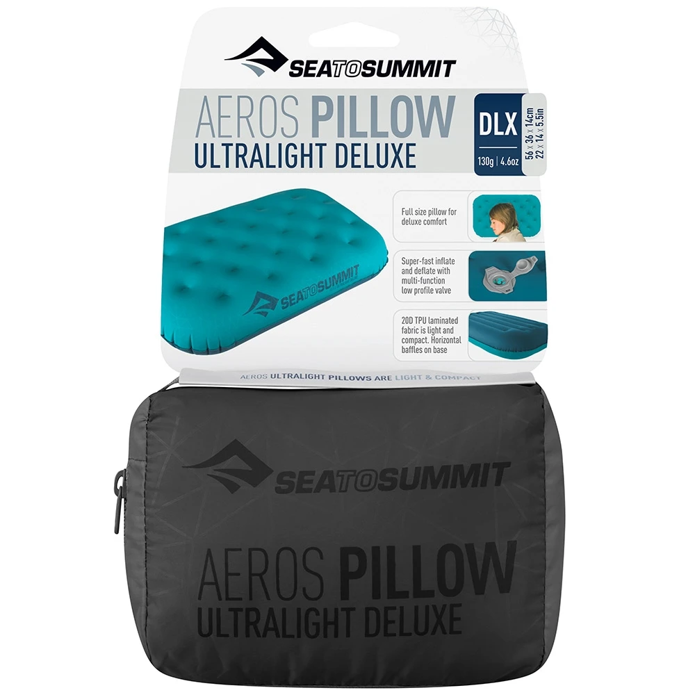 Sea To Summit Aeros Ultralight Pillow Deluxe 10 Sea To Summit Aeros Ultralight Pillow Deluxe - Image 10