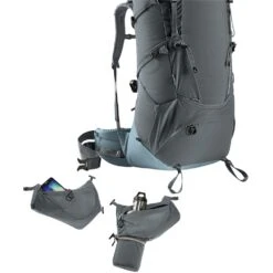 Deuter Aircontact Core 60 + 10 Backpack -Camelbak Camp Shop 1277476 aircontact core 60 plus 10 backpack graphite shale